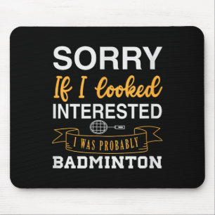 Badminton Shuttle Racket Badminton Speler 0  Muismat