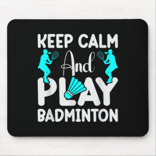 Badminton Shuttle Racket Badminton Speler 3  Muismat