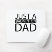 Badminton Shuttle Racket Racket - Gewoon een Badmi Muismat (Met muis)