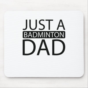 Badminton Shuttle Racket Racket - Gewoon een Badmi Muismat