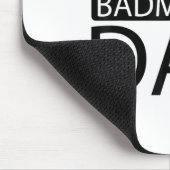 Badminton Shuttle Racket Racquet - Gewoon Een Badm Muismat (Hoek)
