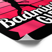 Badminton Shuttle Racket - Racquet Just A Badminto Poster (Hoek)