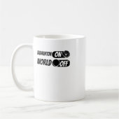 Badminton Shuttle Racket - Team Badminton op Werel Koffiemok (Links)