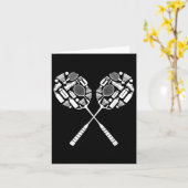 Badminton Shuttle Racket Uitrusting Icoon Silhouet Kaart (Gele Bloem)