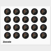Badminton Shuttle Ronde Sticker (Vel)