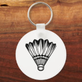 Badminton Shuttle Sleutelhanger (Voorkant)