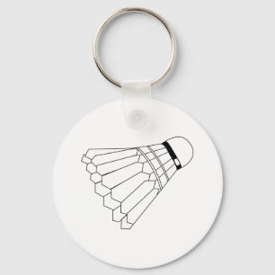 Badminton Shuttle Sleutelhanger