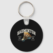 Badminton Shuttle Sleutelhanger (Voorkant)