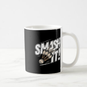 Badminton Shuttle Smash Koffiemok
