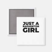Badminton Shuttle Team Racket - Alleen een Badmint Magneet (Voorkant / Achterkant)