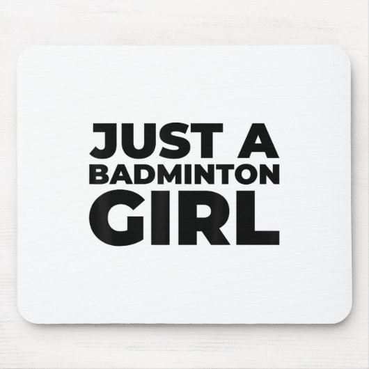 Badminton Shuttle Team Racket - Alleen een Badmint Muismat (Voorkant)