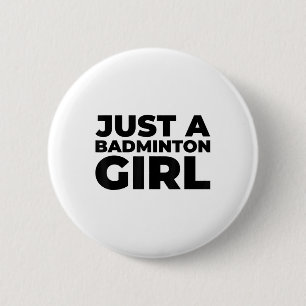 Badminton Shuttle Team Racket - Alleen een Badmint Ronde Button 5,7 Cm