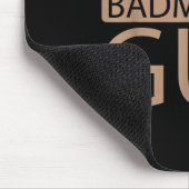 Badminton Shuttle Team - Speler Is Gewoon Een Badm Muismat (Hoek)