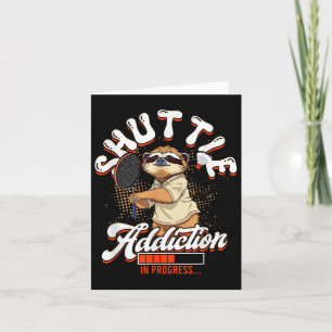 Badminton shuttle verslaving in ontwikkeling kaart