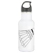 Badminton Shuttle Waterfles (Voorkant)
