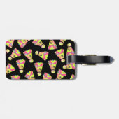 Badminton Shuttlecock Art Kleurrijk patroon cadeau Bagagelabel (Achterkant horizontaal)