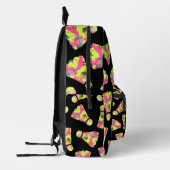 Badminton Shuttlecock Art Kleurrijk patroon cadeau Bedrukte Rugzak (Links)