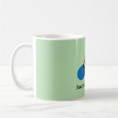 Badminton Shuttlecock Design Coffee Mok (Links)