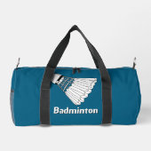 Badminton Shuttlecock Design Duffel Bag Plunjezak (Achterkant)