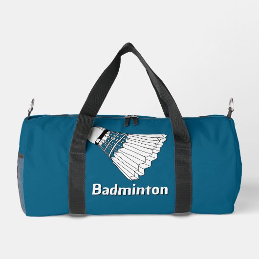 Badminton Shuttlecock Design Duffel Bag Plunjezak (Achterkant)