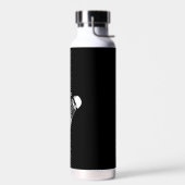 Badminton Shuttlecock Design Waterfles (Links)