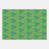 Badminton Shuttlecock Design Wrapping Paper (Voorkant 2)