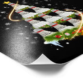 Badminton Shuttlecock-kerstboom Badminton Lov Foto Afdruk (Hoek)