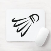 Badminton shuttlecock muismat (Met muis)