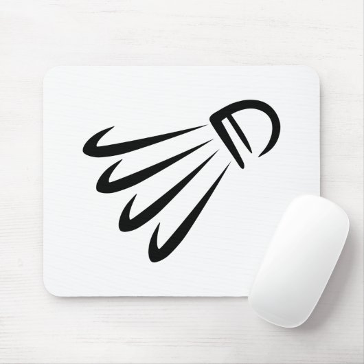 Badminton shuttlecock muismat (Met muis)