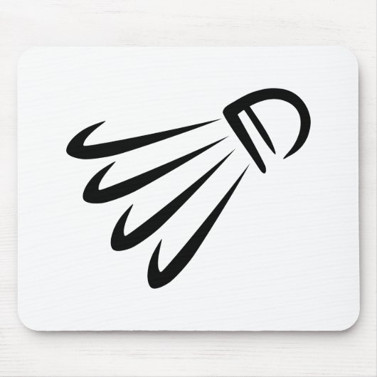 Badminton shuttlecock muismat (Voorkant)