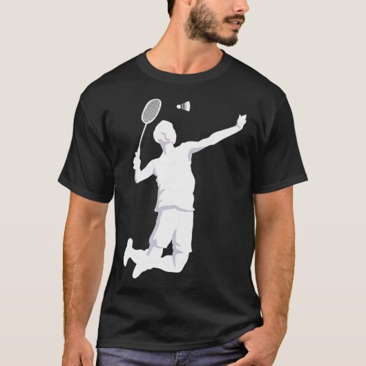 Badminton Shuttlecock Style Bondminton T-shirt (Voorkant)
