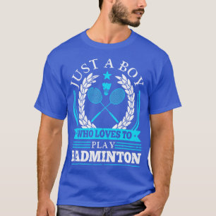 Badminton Shuttlecocks Jongens Badminton T-shirt