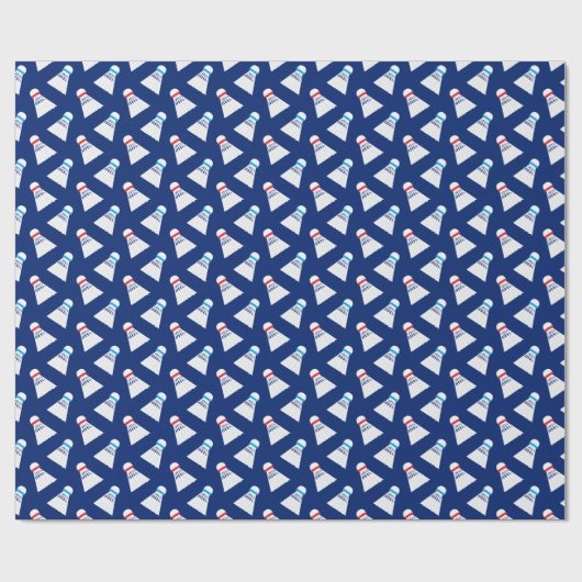 Badminton Shuttlecocks Sportief Cadeaupapier (Vlak)