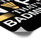Badminton Shuttles Ontwerp voor Badminton Poster (Hoek)