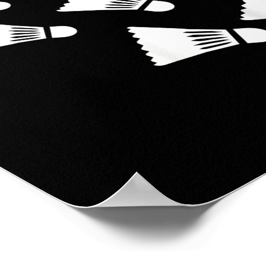 Badminton Shuttles Poster (Hoek)