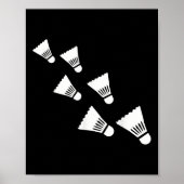 Badminton Shuttles Poster (Voorkant)