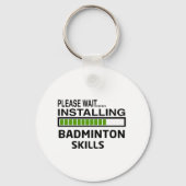Badminton Skills installeren Sleutelhanger (Voorkant)