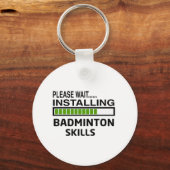 Badminton Skills installeren Sleutelhanger (Voorkant)