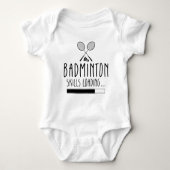 Badminton Skills Loading - Racquet Sport Romper (Voorkant)