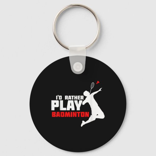 Badminton Sleutelhanger (Voorkant)