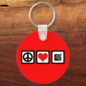 Badminton Sleutelhanger (Voorkant)