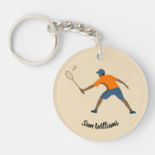 Badminton Sleutelhanger (Voorkant)
