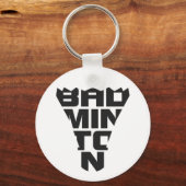 Badminton Sleutelhanger (Voorkant)