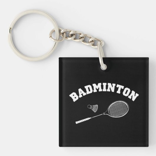 badminton sleutelhanger (voorkant)