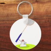 Badminton Sleutelhanger (Voorkant)