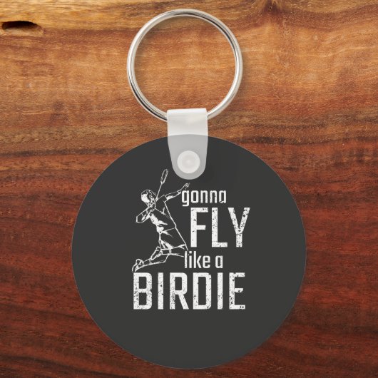 Badminton Sleutelhanger (Voorkant)