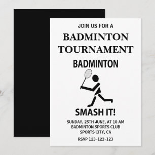 Badminton Smash It Sports Badminton Kaart