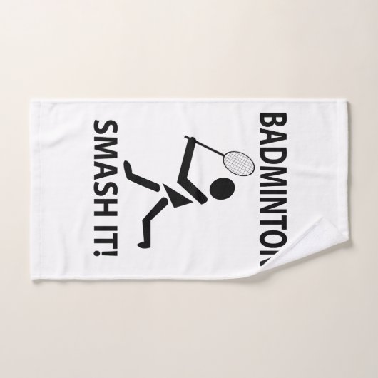Badminton Smash It Sportspeler Coach Badminton Handdoek (Handdoek)