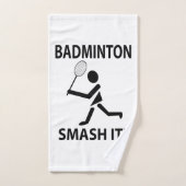 Badminton Smash It Sportspeler Coach Badminton Handdoek (Handdoek)