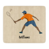 Badminton Snijplank (Voorkant)